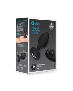 Vibe Remote Control Vibrating Jewel Plug ()